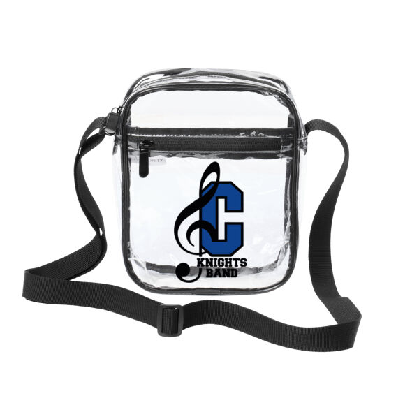 Centennial Knights Band Clear Crossbody Bag - Clear Crossbody Bag Thumbnail