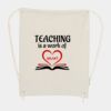Canvas Drawstring Backpack Thumbnail