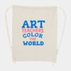 Canvas Drawstring Backpack Thumbnail