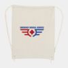 Canvas Drawstring Backpack Thumbnail