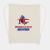 Canvas Drawstring Backpack Thumbnail