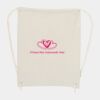 Canvas Drawstring Backpack Thumbnail