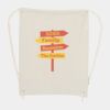 Canvas Drawstring Backpack Thumbnail