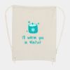 Canvas Drawstring Backpack Thumbnail