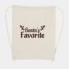 Canvas Drawstring Backpack Thumbnail