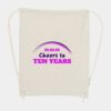 Canvas Drawstring Backpack Thumbnail