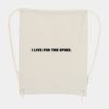 Canvas Drawstring Backpack Thumbnail