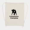 Canvas Drawstring Backpack Thumbnail
