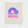 Canvas Drawstring Backpack Thumbnail