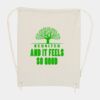 Canvas Drawstring Backpack Thumbnail