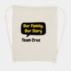 Canvas Drawstring Backpack Thumbnail