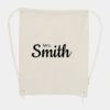 Canvas Drawstring Backpack Thumbnail