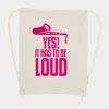 Canvas Drawstring Backpack Thumbnail