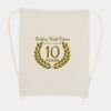 Canvas Drawstring Backpack Thumbnail