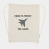 Canvas Drawstring Backpack Thumbnail