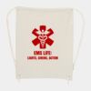 Canvas Drawstring Backpack Thumbnail