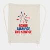 Canvas Drawstring Backpack Thumbnail